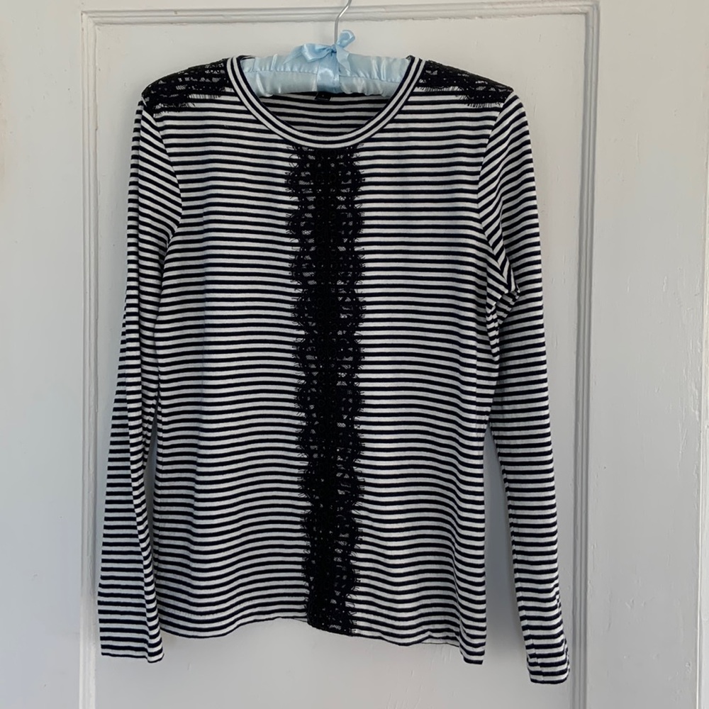 J CREW Striped Tee